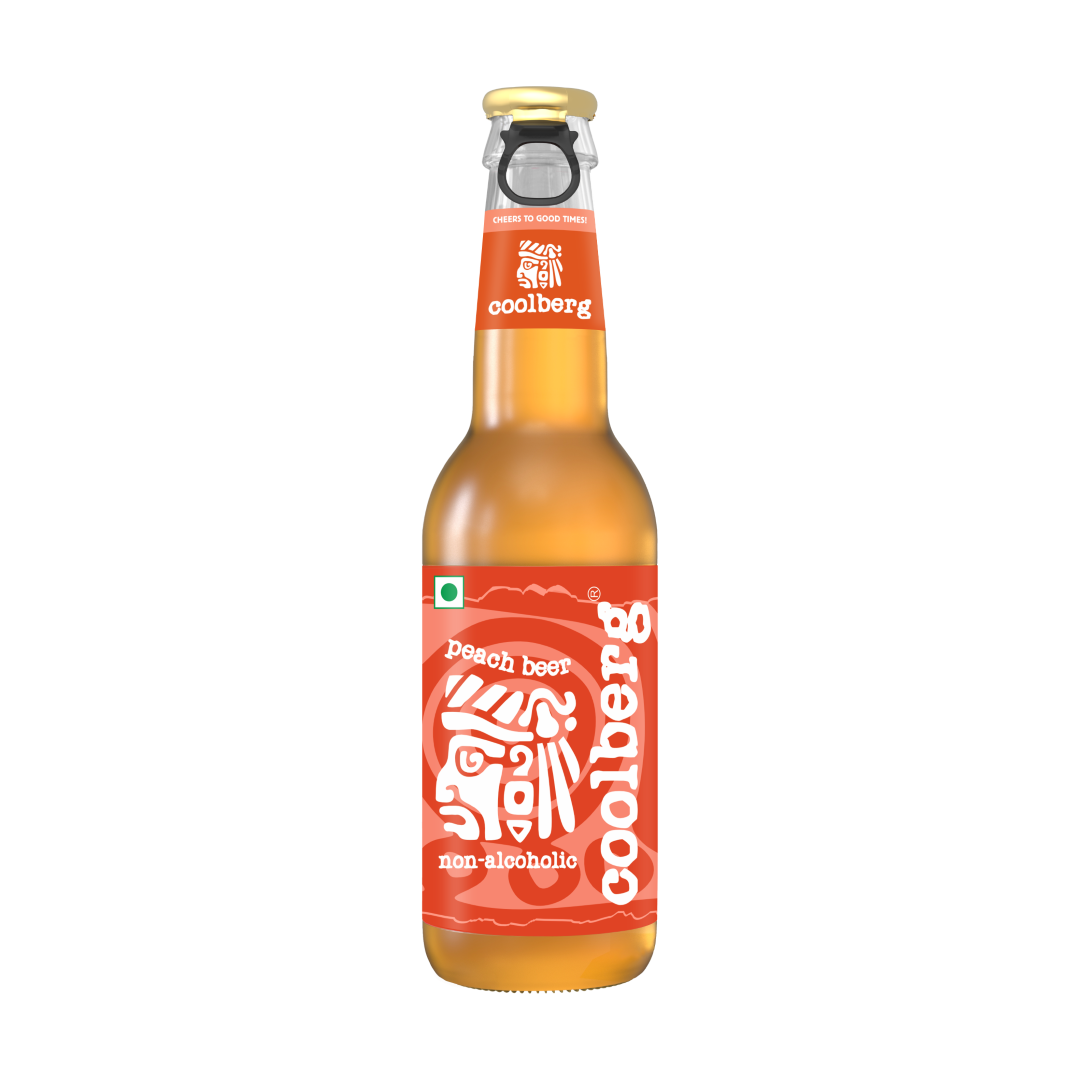 COOLBERG NON ALCOHOLIC BEER PEACH 